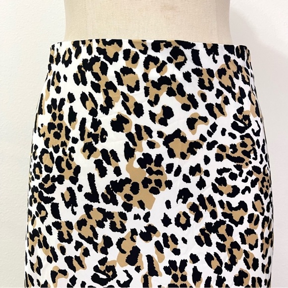 Aritzia Babaton White Leopard Skirt, 00 - Picture 2 of 5
